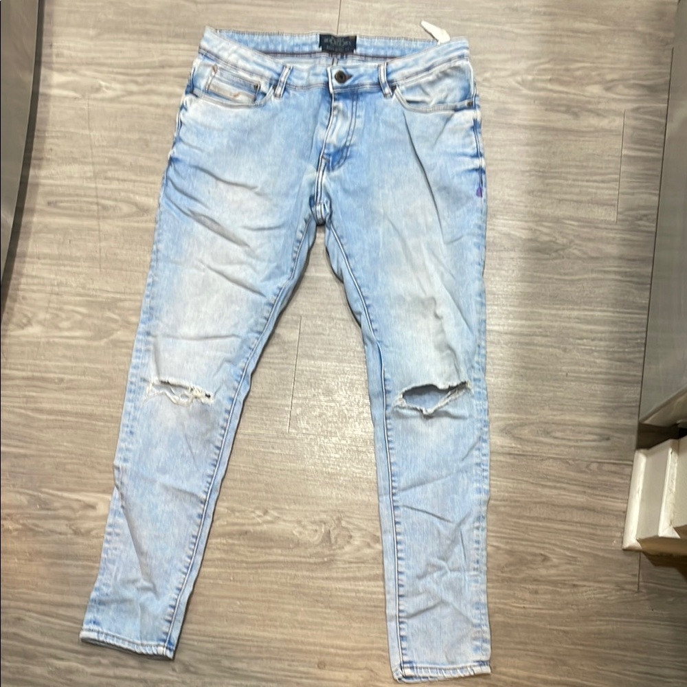 Stylish Light Blue Denim Jeans